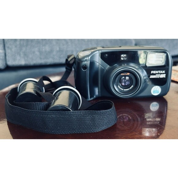Pentax Zoom 90-WR 35mm Film Camera w/ 2 New Rolls Of Film